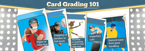 card grading infographic
