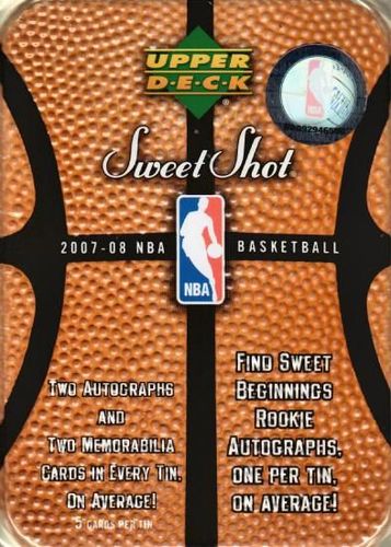 Upper Deck Sweet Shot Basketball