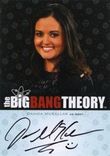 2012 Cryptozoic Big Bang Theory Seasons 3 and 4 Autographs A16 Danica McKellar