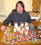 Bob with Vintage Cards