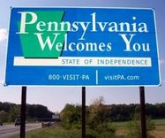 Pennsylvania State Sign