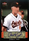 Cal Ripken Jr. Autographed Baseball Card