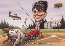 Parody card of V.P. hopeful Sarah Palin