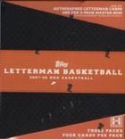 Topps Letterman Basketball Cards